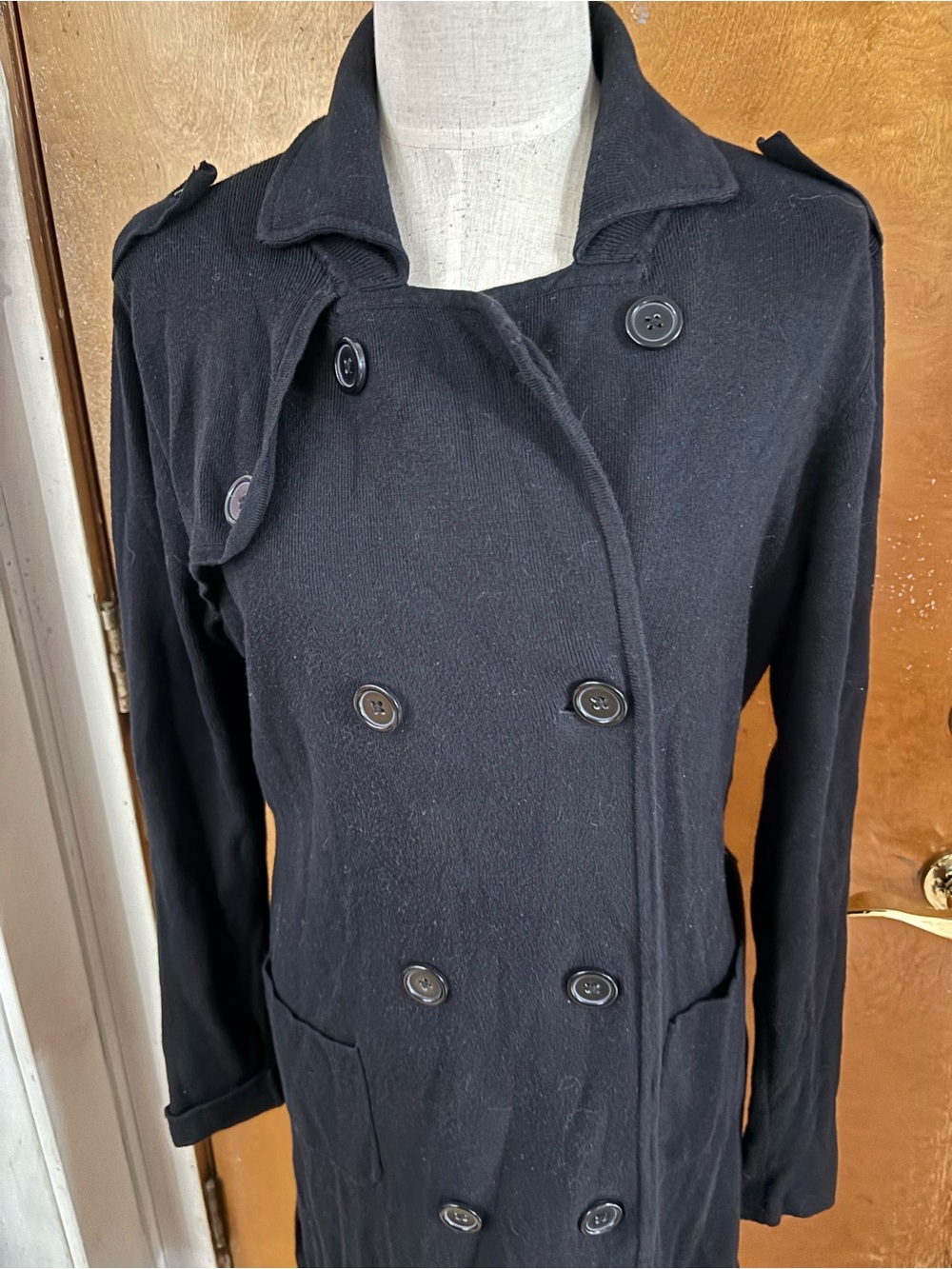 Cabi Cardigan trench. Large - Picture 4 of 5